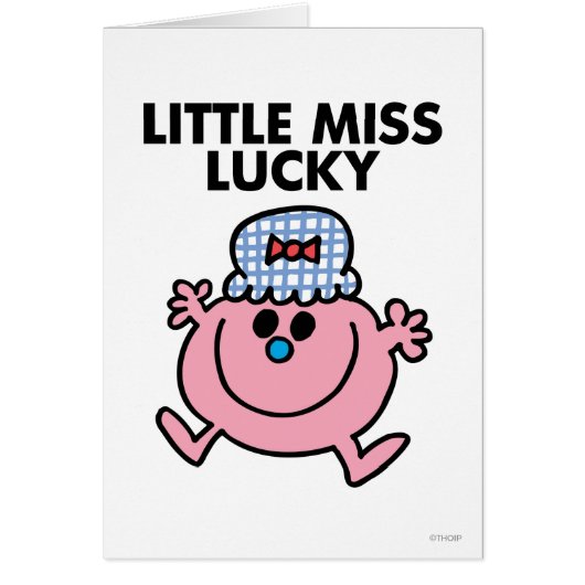Little Miss Lucky | Black Lettering (Front)