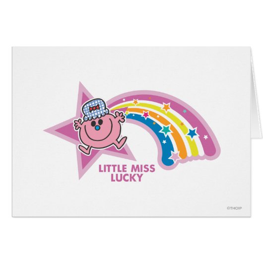 Little Miss Lucky | Rainbow Cards (Front Horizontal)