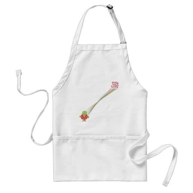 Little Miss Lucky | Rays Of Luck Adult Apron (Front)