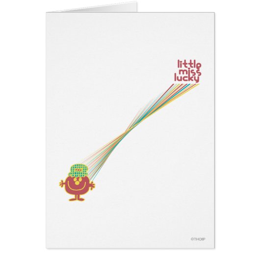 Little Miss Lucky | Rays Of Luck Cards (Front)