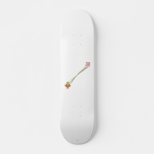 Little Miss Lucky | Rays Of Luck Skateboard Deck (Front)