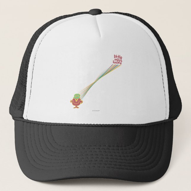 Little Miss Lucky | Rays Of Luck Trucker Hat (Front)