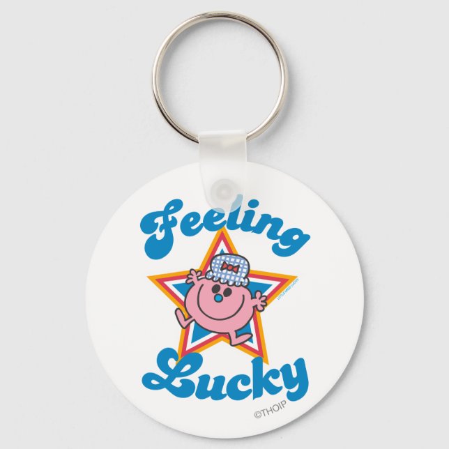 Little Miss Lucky Star Keychain (Front)