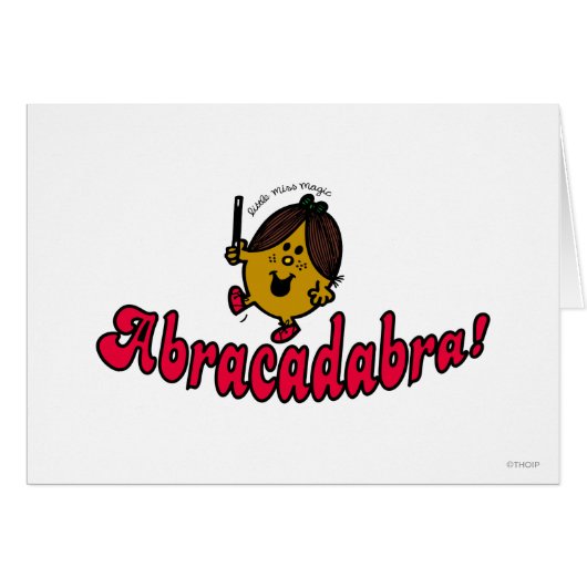 Little Miss Magic | Abracadabra Cards (Front Horizontal)