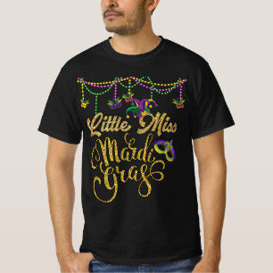 Little Miss Mardi Gras  Daughte Mardi Gras Costume T-Shirt