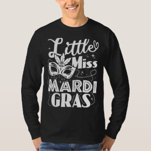 Little Miss Mardi Gras Funny T-Shirt