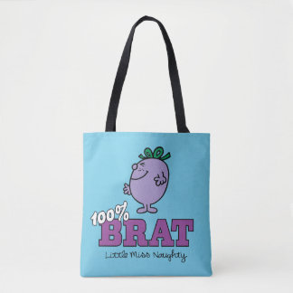 Little Miss Naughty 100% Brat Tote Bag