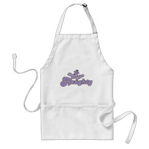 Little Miss Naughty Balancing Act Adult Apron