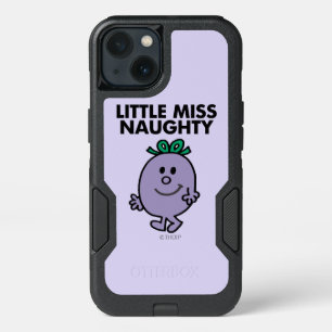 Little Miss Naughty Black Lettering iPhone 13 Case