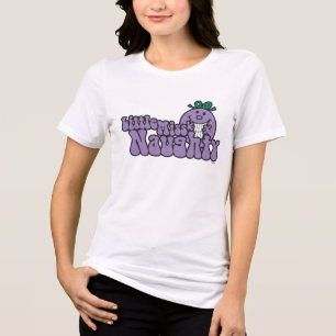 Little Miss Naughty Hiding Tri-Blend Shirt