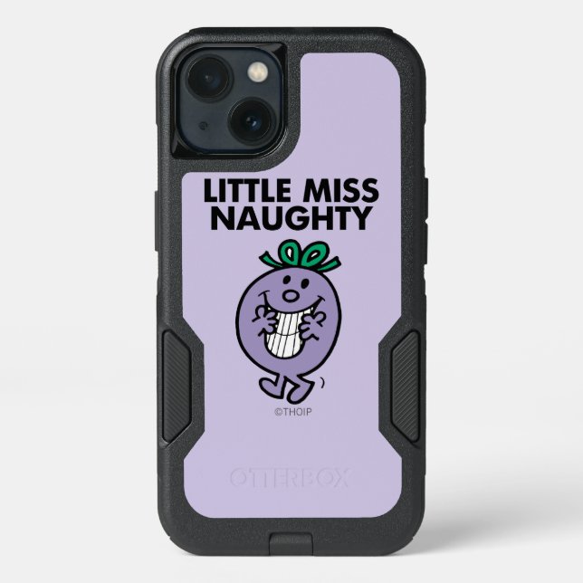Little Miss Naughty | Huge Smile Otterbox iPhone Case (Back)