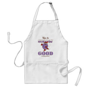 Little Miss Naughty Up to Snow Good Adult Apron