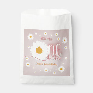 Little Miss Onederful 1st Birthday Favor Bag
