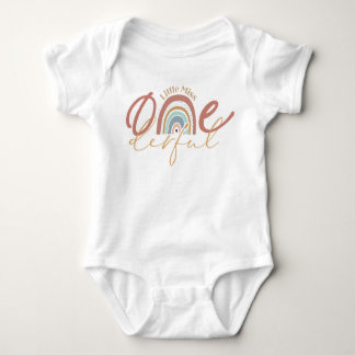 Little Miss Onederful Baby Bodysuit