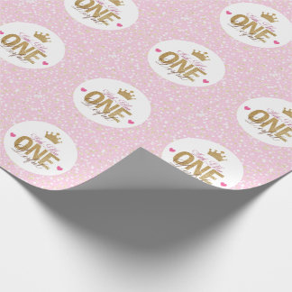 Little Miss onederful Birthday Wrapping Paper