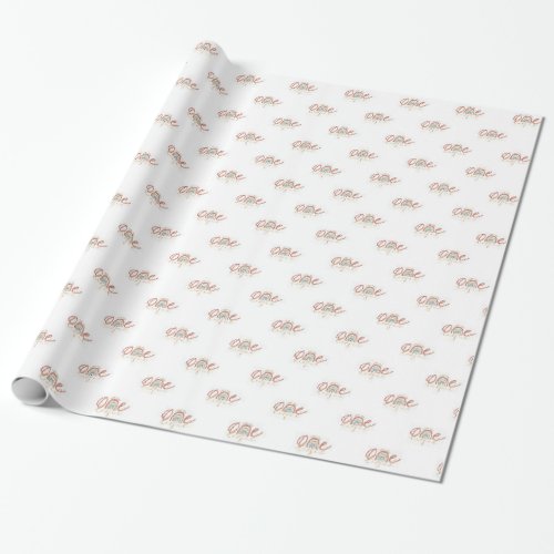 Little Miss ONEderful _ Wrapping Paper