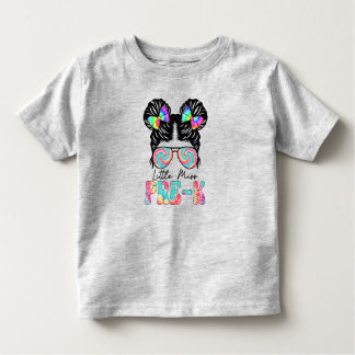 Little Miss Pre-K Toddler T-Shirt