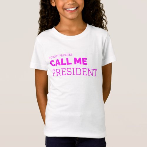 Little Miss President t_shirt