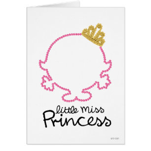 Little Miss Princess Blank Face