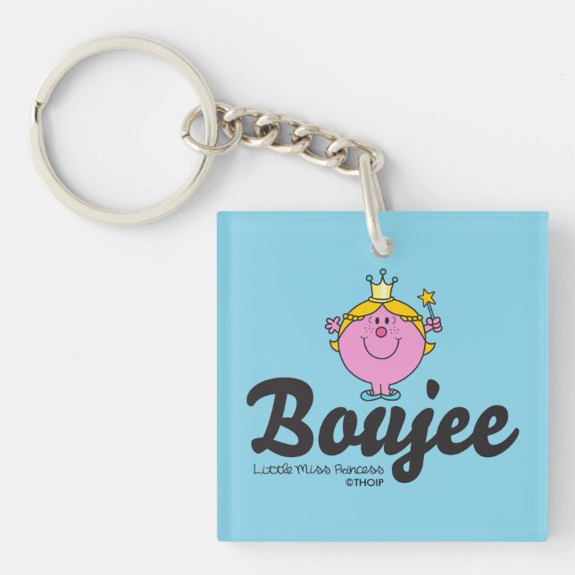 Little Miss Princess Boujee Keychain (Front)