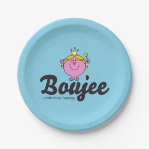 Little Miss Princess Boujee Paper Plates