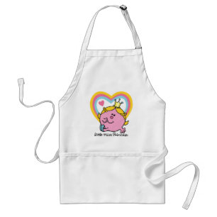Little Miss Princess Hearts Adult Apron