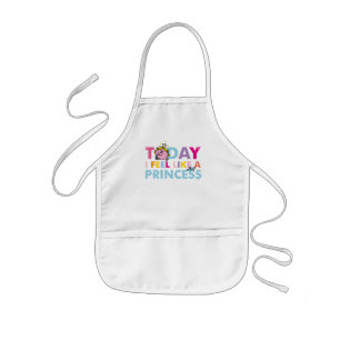 Little Miss Princess I Feel Like A Princess Kids' Apron
