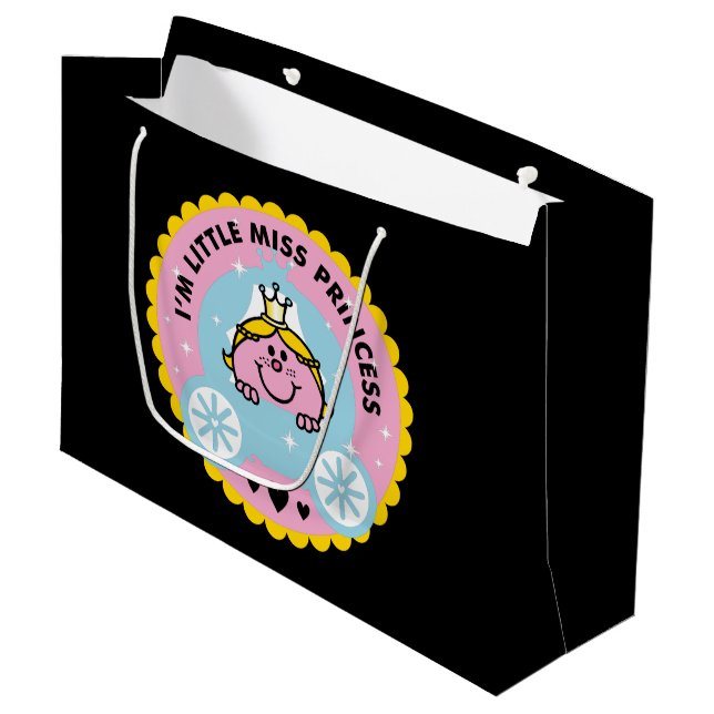 Little Miss Princess | I'm A Princess Large Gift Bag (Front Angled)