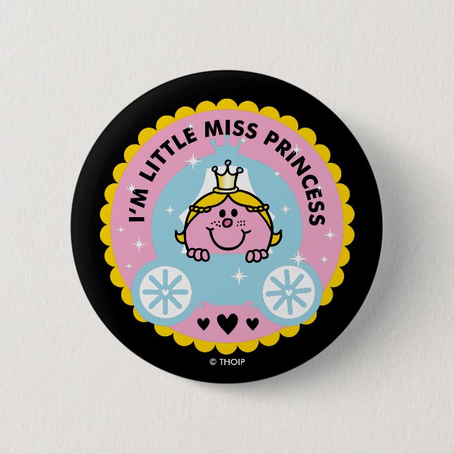 Little Miss Princess | I'm A Princess Pinback Button (Front)