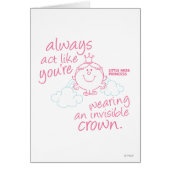 Little Miss Princess | Invisible Crown (Front)