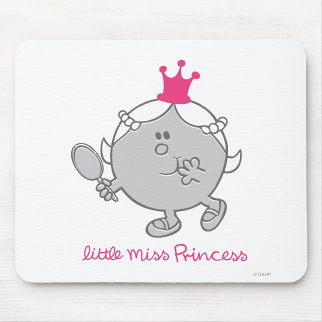 Little Miss Princess | Mirror Mirror Mouse Pad (Front)