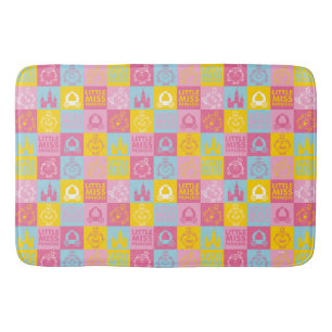 Little Miss Princess Pretty Pastel Pattern Bathroom Mat