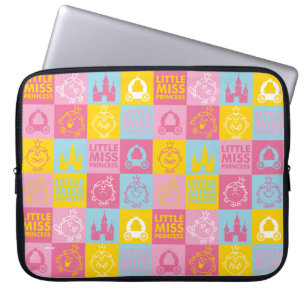 Little Miss Princess Pretty Pastel Pattern Laptop Sleeve