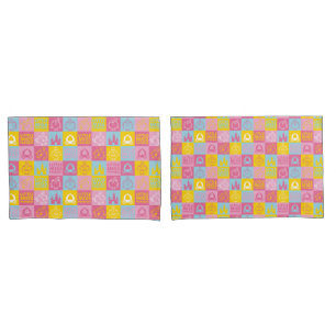 Little Miss Princess   Pretty Pastel Pattern Pillowcase
