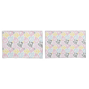 Little Miss Princess   Pretty Pastels Pattern Pillow Case