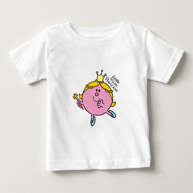 Little Miss Princess | Royal Scepter Baby T-Shirt (Front)