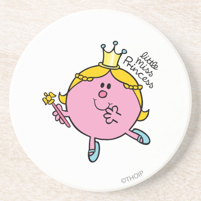 Little Miss Princess | Royal Scepter Coaster (Front)