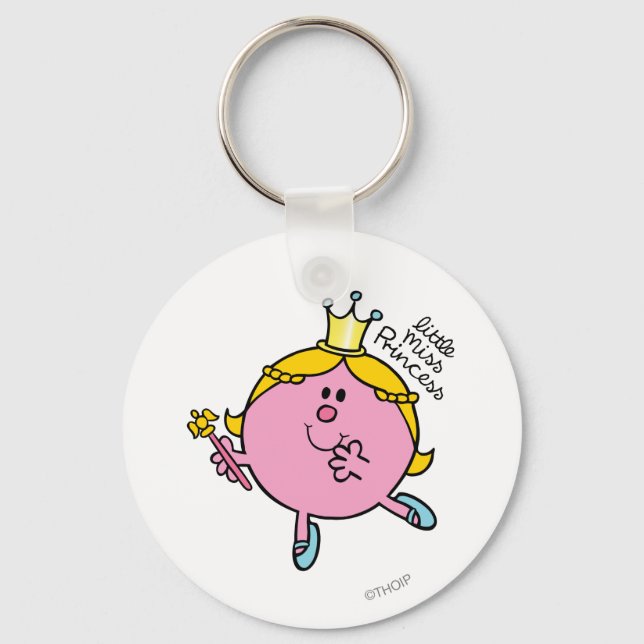 Little Miss Princess | Royal Scepter Keychain (Front)