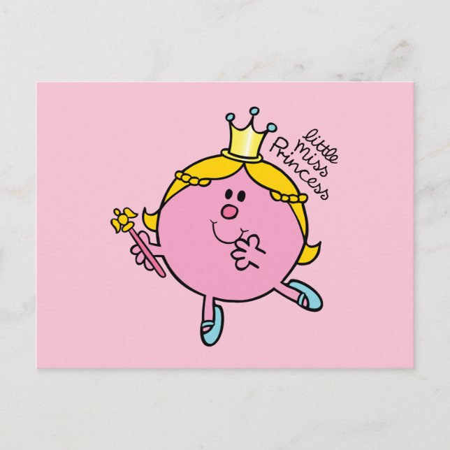 Little Miss Princess | Royal Scepter Postcard (Front)