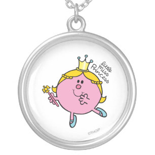 Little Miss Princess Royal Scepter Silver Plated Necklace