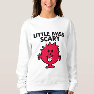 Little Miss Scary Black Lettering Sweatshirt
