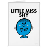 Little Miss Shy | Black Lettering (Front)
