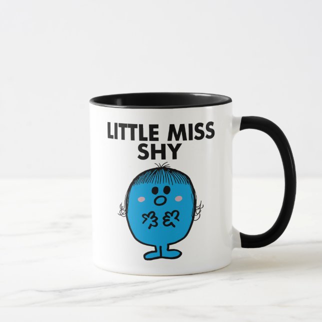 Little Miss Shy | Black Lettering Mug (Right)