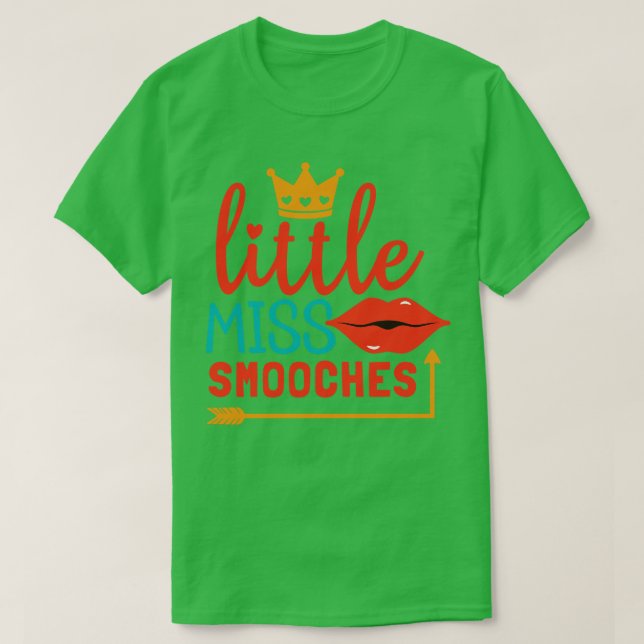 Little Miss Smooches T-Shirt (Design Front)