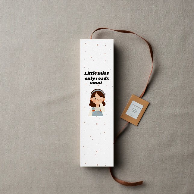 Little Miss Smut Reader Card Bookmark (Creator Uploaded)