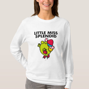 Little Miss Splendid Black Lettering T-Shirt