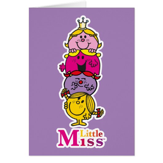 Little Miss Standing Tall Cards (Front)
