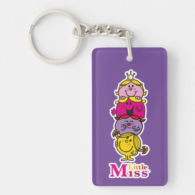 Little Miss Standing Tall Keychain (Front)