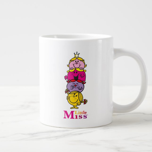 Little Miss Standing Tall Large Coffee Mug (Right)