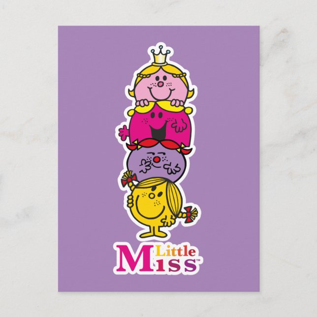Little Miss Standing Tall Postcard (Front)